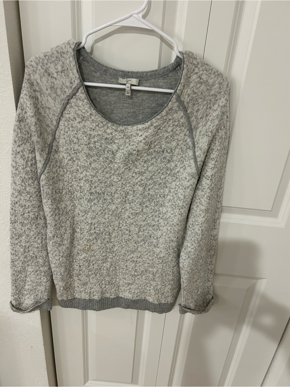 Joie Light Gray Heather Crewneck Sweater